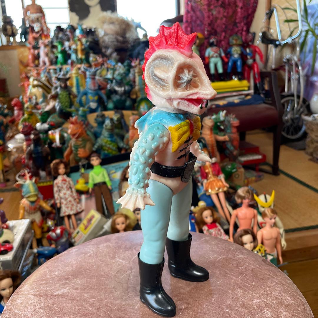 即決　超美品　仮面ライダー　ピラザウルス　スタンダードサイズ　旧バンダイ