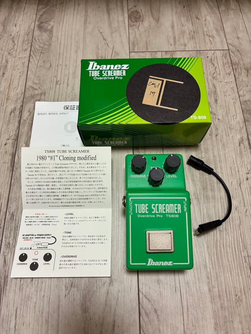 ギター CULT TS808 Tube Screamer 1980#1 mod