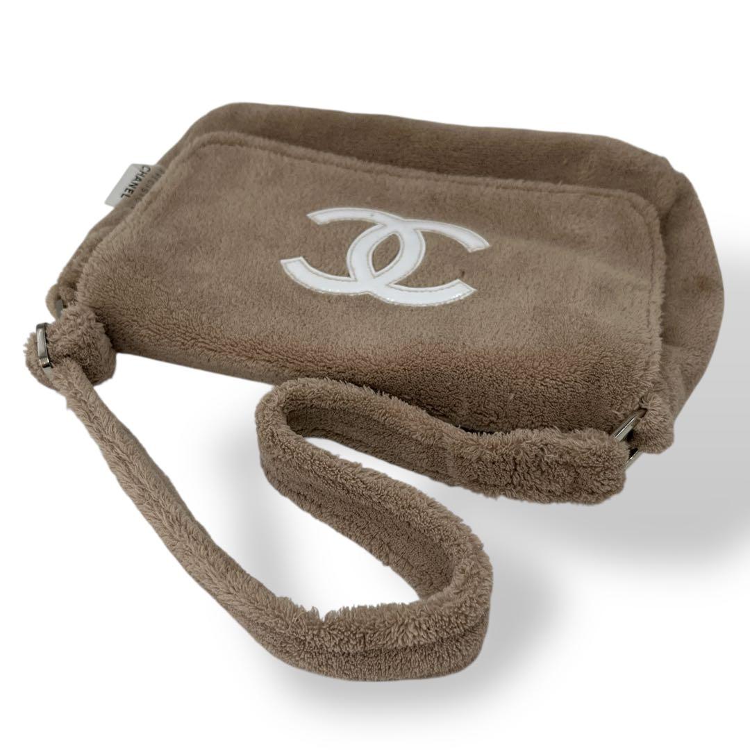 非売品　シャネル　ショルダーバッグ　ココマーク　プレジジョン　パイル　ブラウン