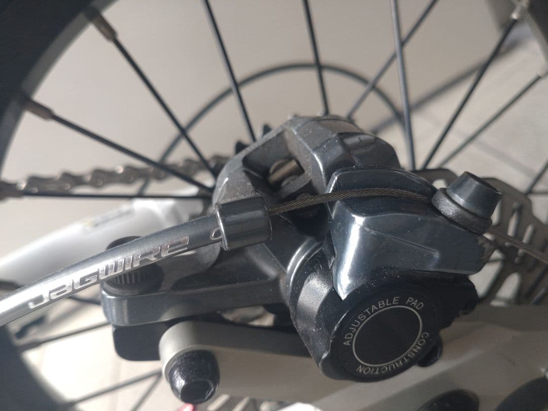 希少 OX PECO 折りたたみ自転車 ホワイト ブルー