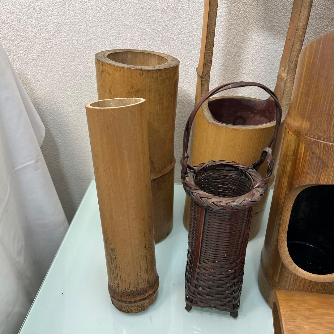 ☆竹の花入・茶道具☆