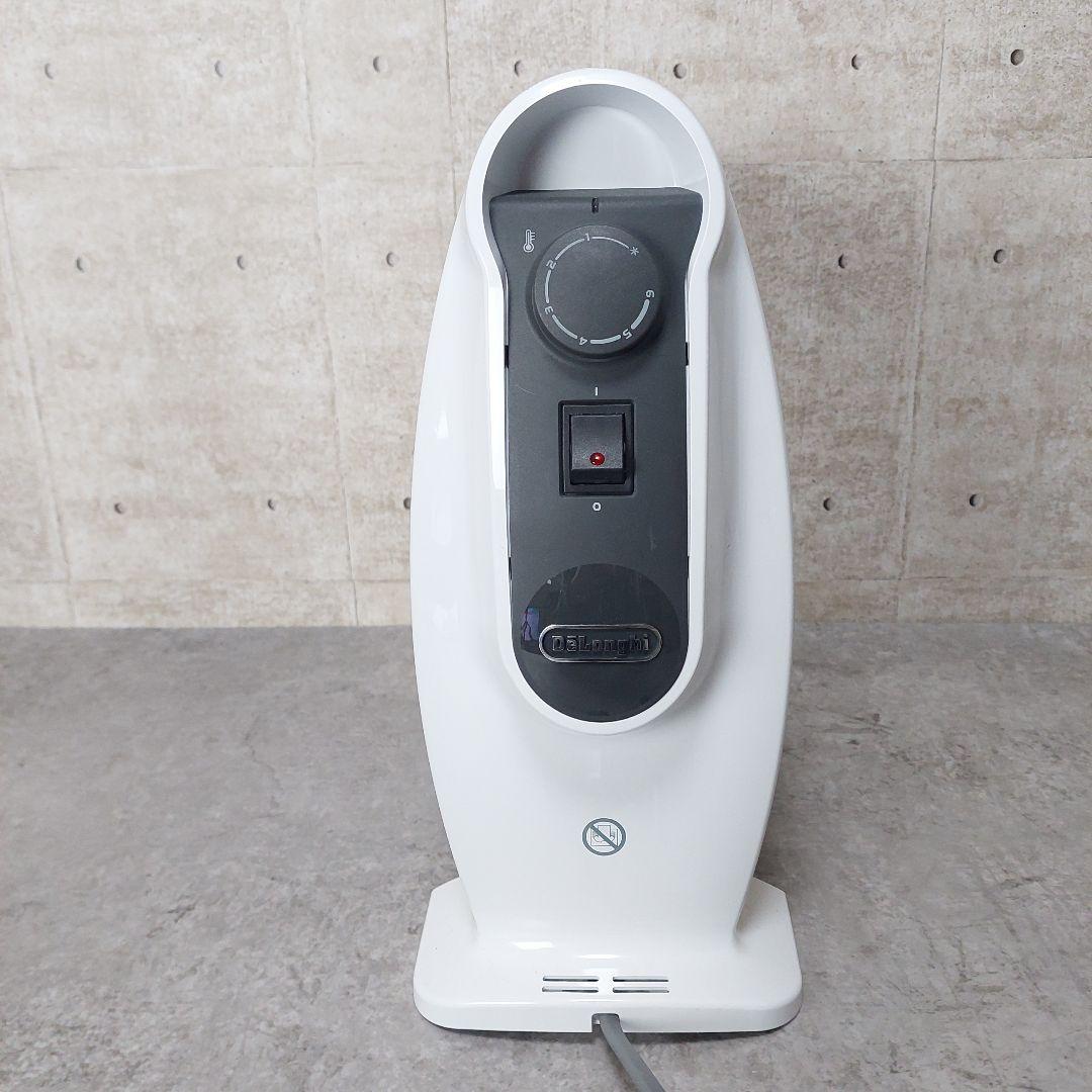 デロンギ ミニオイルヒーター ピュアホワイト グレー NJM0505