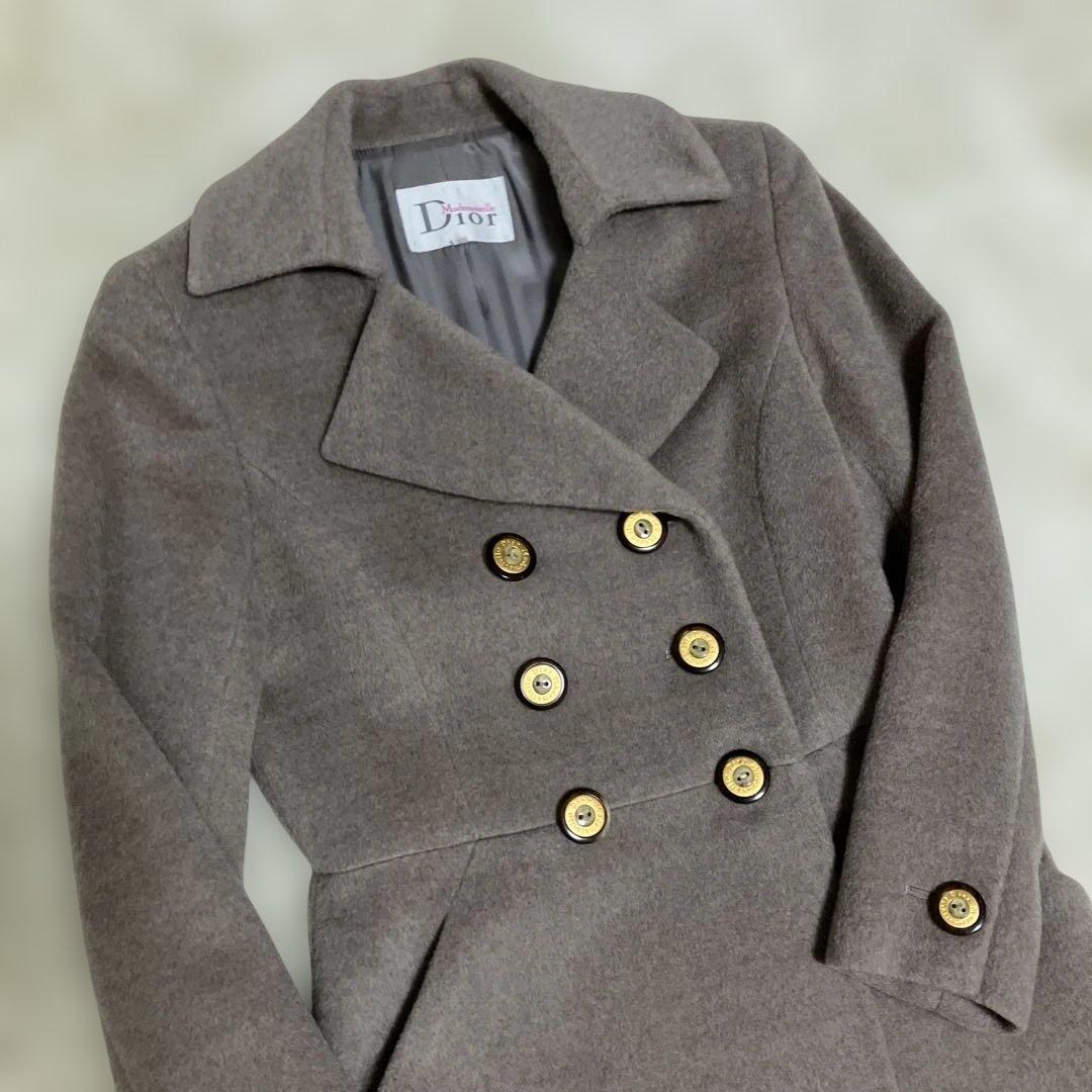【お値引き中】Dior Mademoiselle カシミア チェスターコート M