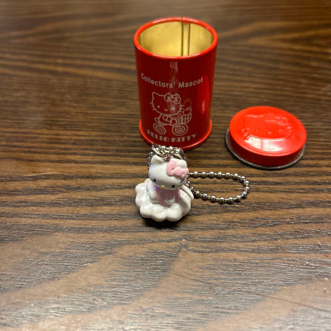 ハローキティ コレクターズマスコット　ケース付き　キティ