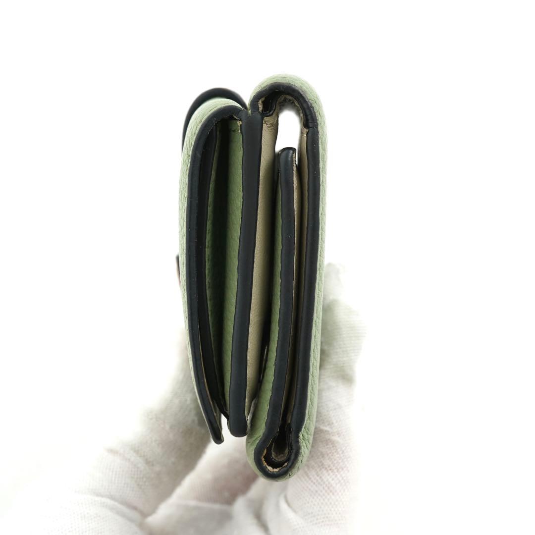 ✨未使用展示品・箱付き✨　LOEWE ミニ財布　バーティカル　アナグラム