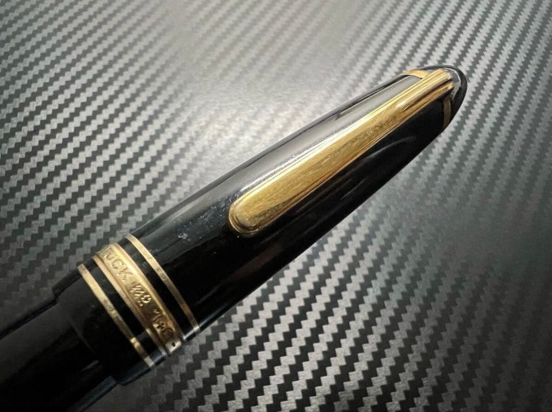 1980年代 モンブラン 146 14C 全金 EF 万年筆