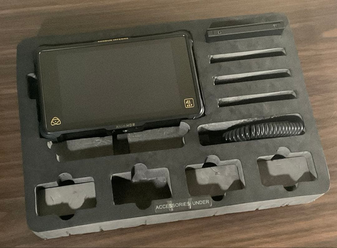 ATOMOS SHOGUN INFERNO（専用ゲージ＆SSD付）