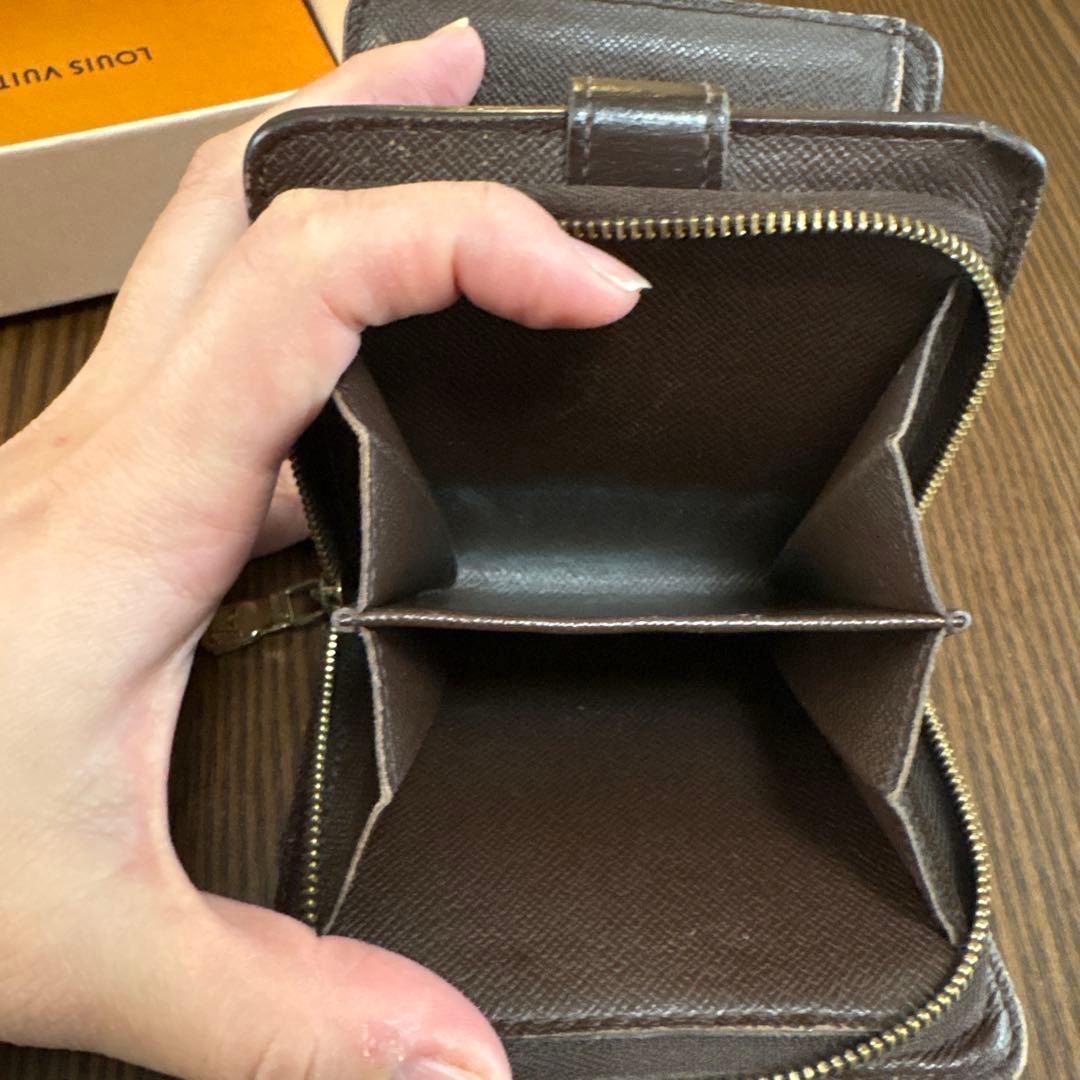 【商品処分前の最終値引げ】LOUIS VUITTON ダミエ 二つ折り財布