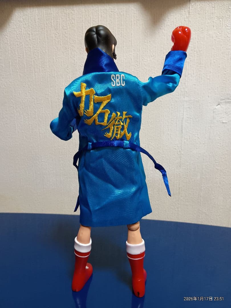 リアルアクションヒーローズ力石徹 あしたのジョー メディコムトイ フィギュア