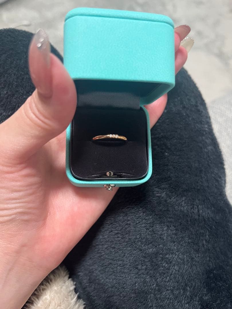 Tiffany & Co. リング ティファニーフォーエヴァー　ボックス付き