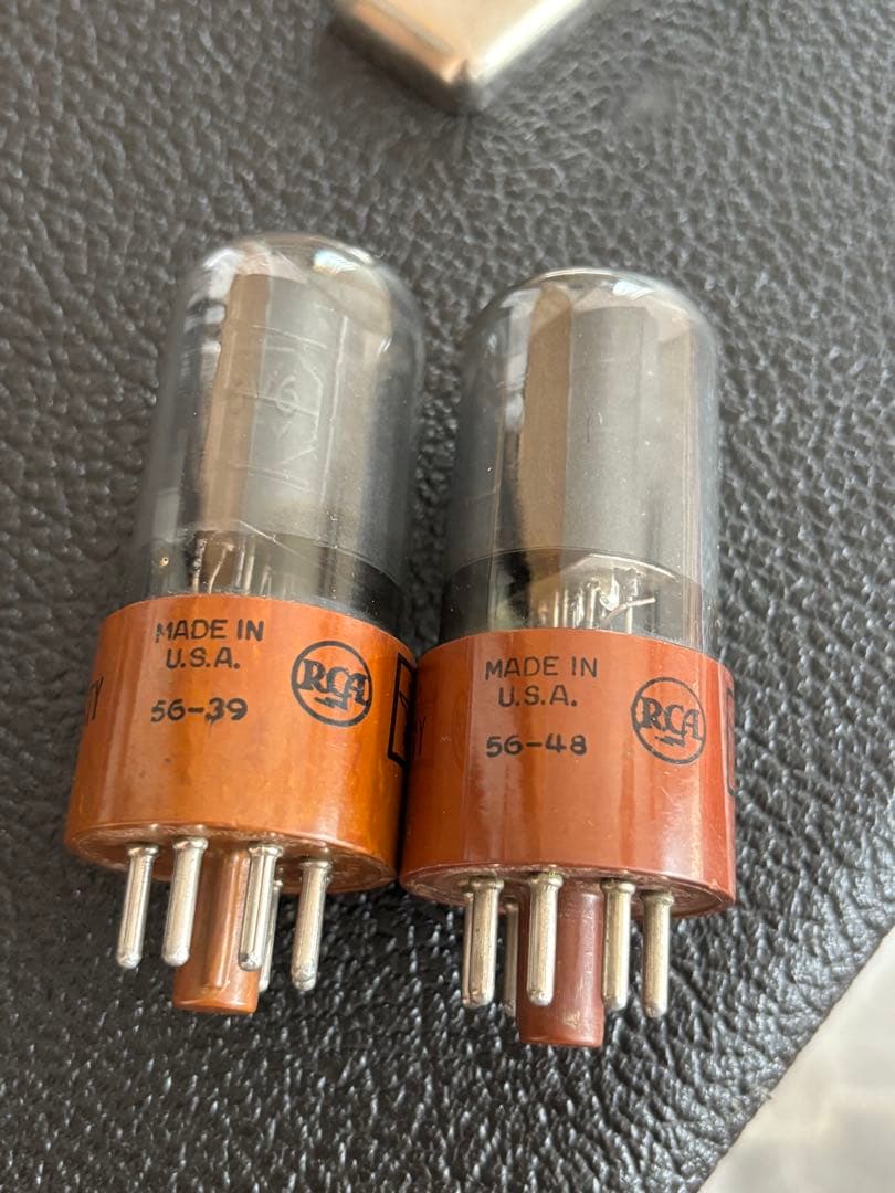 RCA 6V6GT NOS 真空管マッチングペア