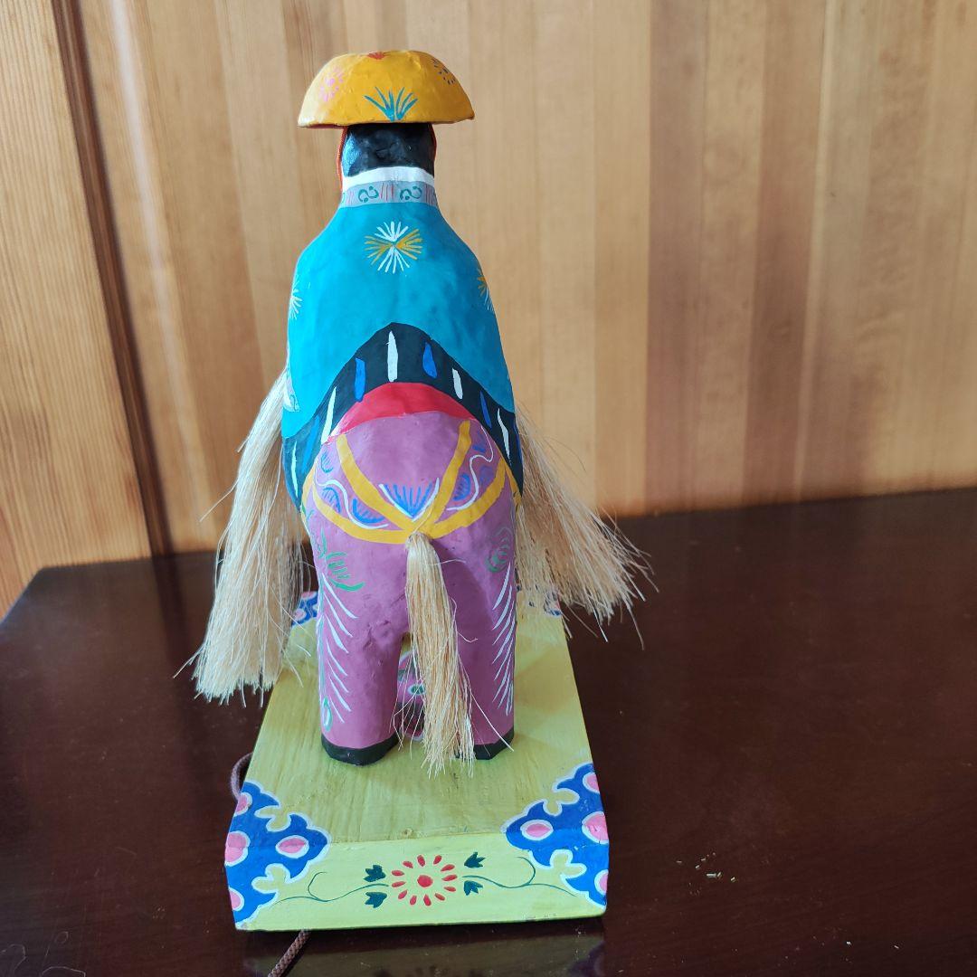 廃絶！貴重！ チンチン馬　琉球張子　古倉保文 年賀切手に起用！