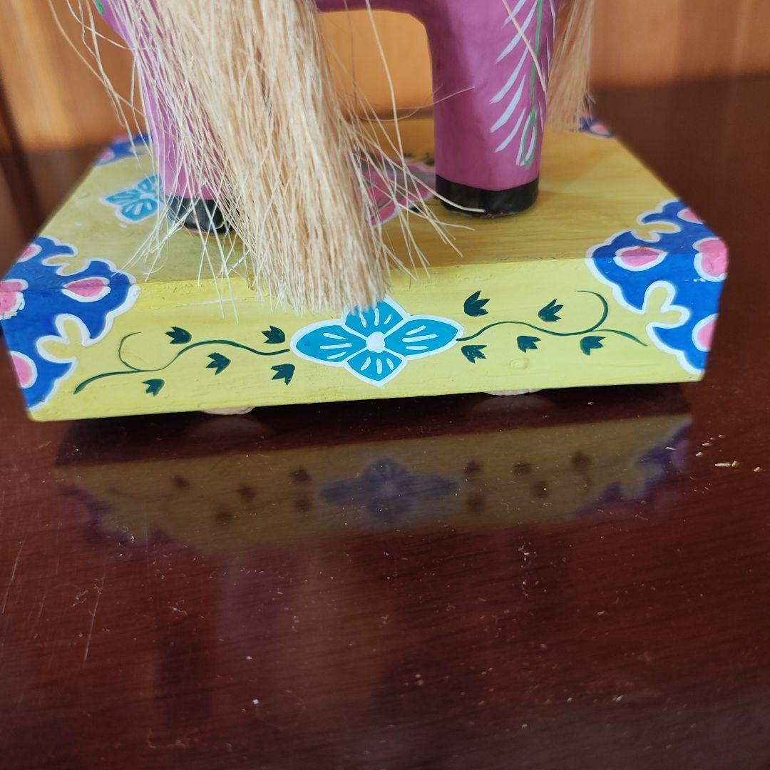 廃絶！貴重！ チンチン馬　琉球張子　古倉保文 年賀切手に起用！