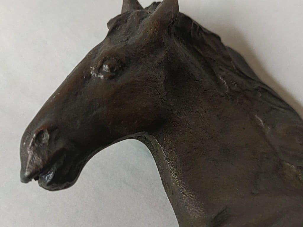 【オヤマテスコ】田中彰作　馬彫像