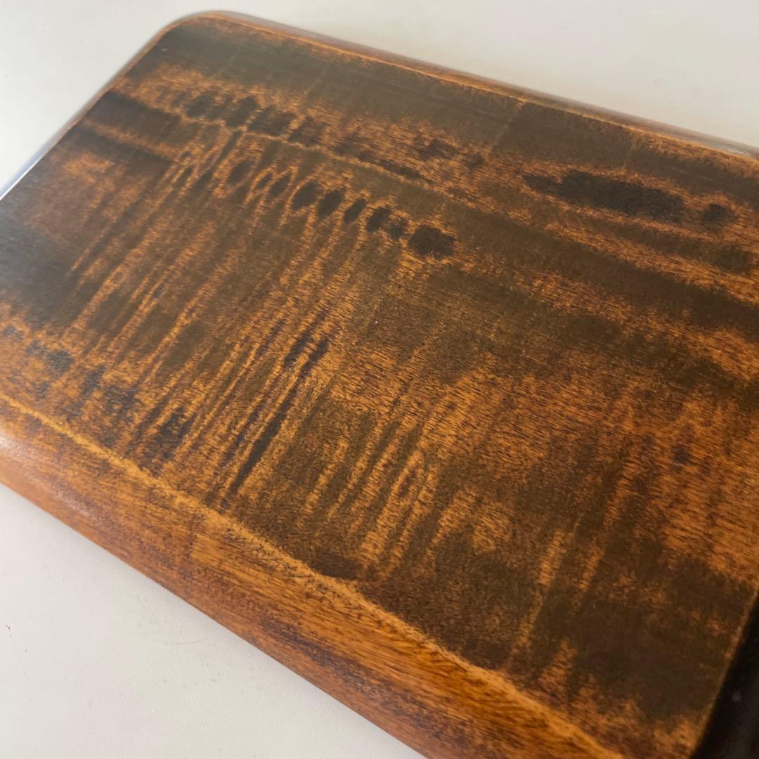 草木彫 川添日記 《角盆》 100年うつわ神様からの贈り物