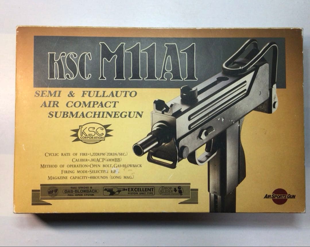 KSC社製　ガスブローバックM11A1 セミ.フルオートマシンガン