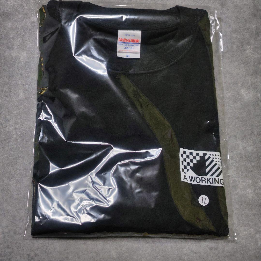 映画『ワーキングマン』の【背中で語る！現場ステイサムTシャツ(XL)】新品