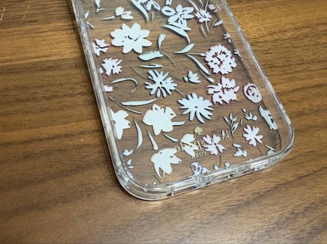 ☆正規品☆品 ケイトスペード iPhone14Proケース スマホリング付属