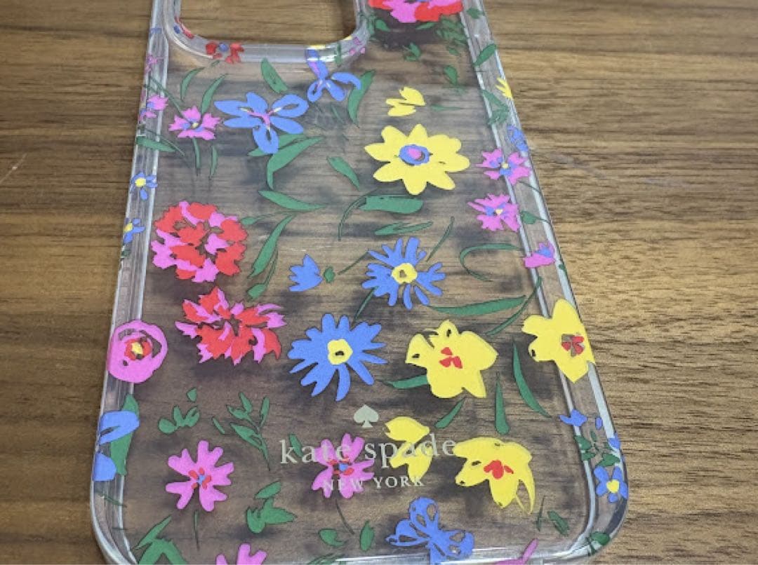 ☆正規品☆品 ケイトスペード iPhone14Proケース スマホリング付属