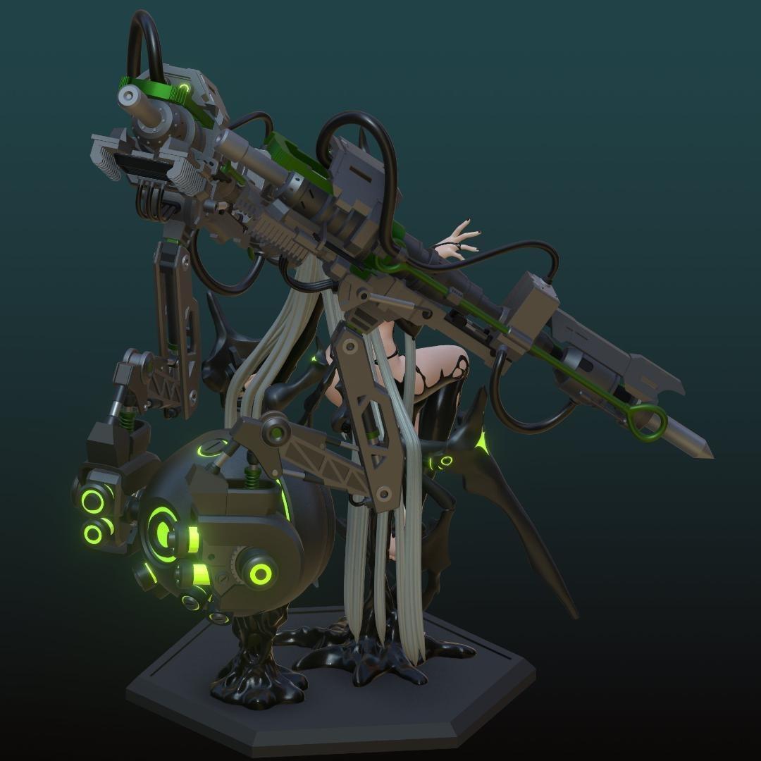 ガレージキット 勝利の女神:NIKKE レヴィアタン 未塗装未組立