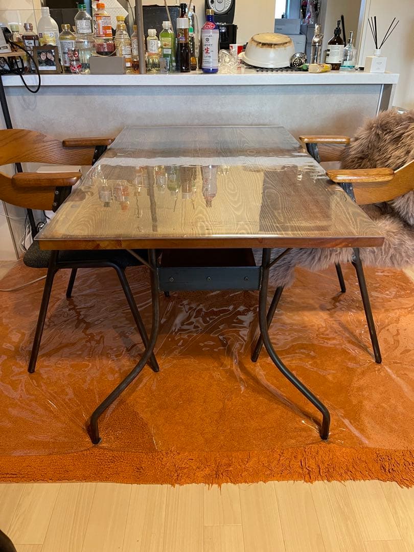 極美品　アデペシュ　WARM LD table 変更前仕マット付き