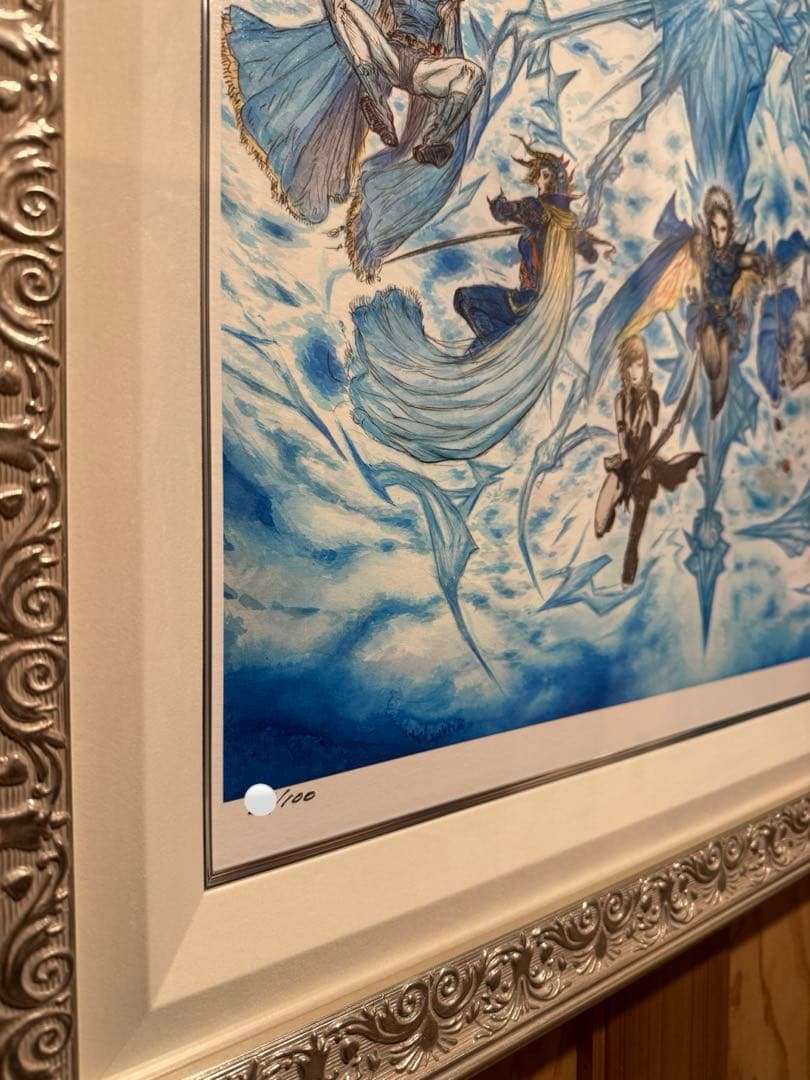 【送料無料】 天野喜孝 版画 Hero's ヒーローズ ファイナルファンタジー