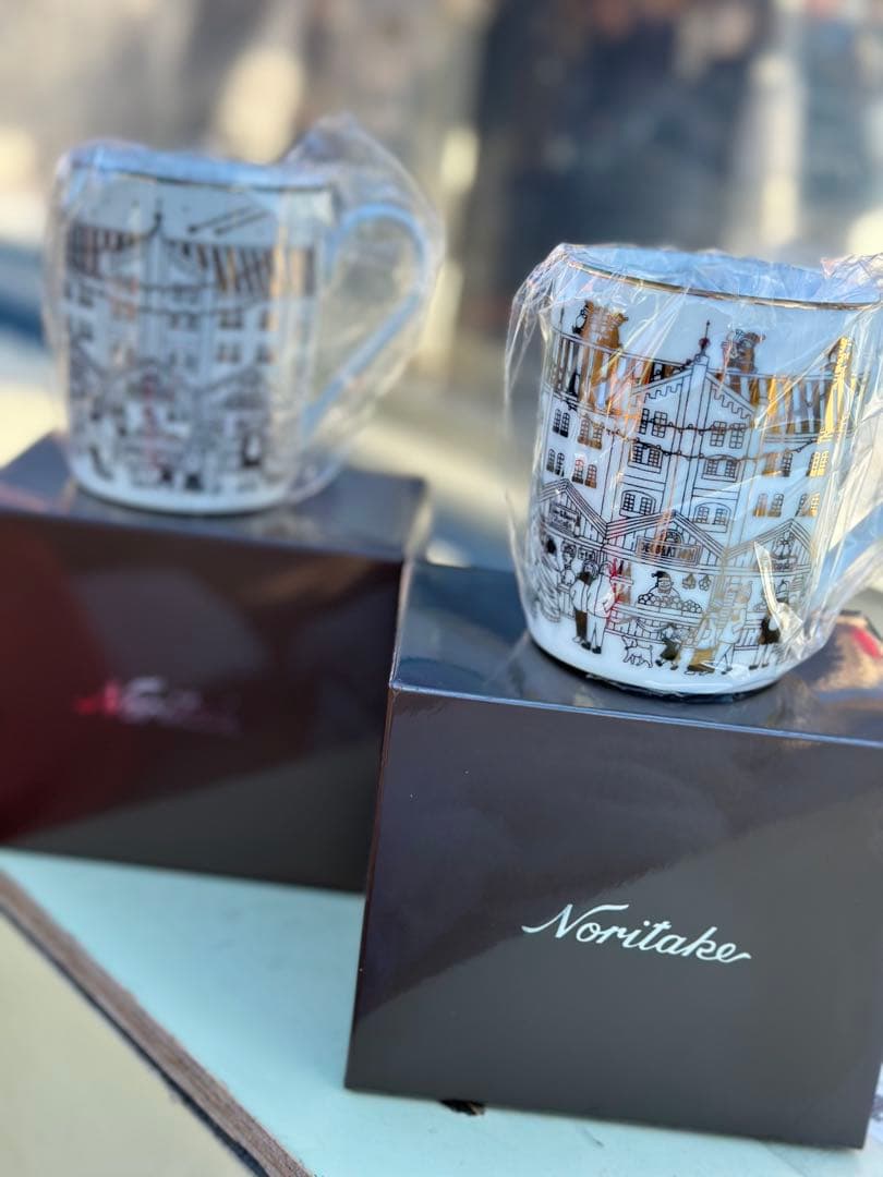 Noritake プレミアムマグカップ クリスマスマーケット　横浜赤レンガ