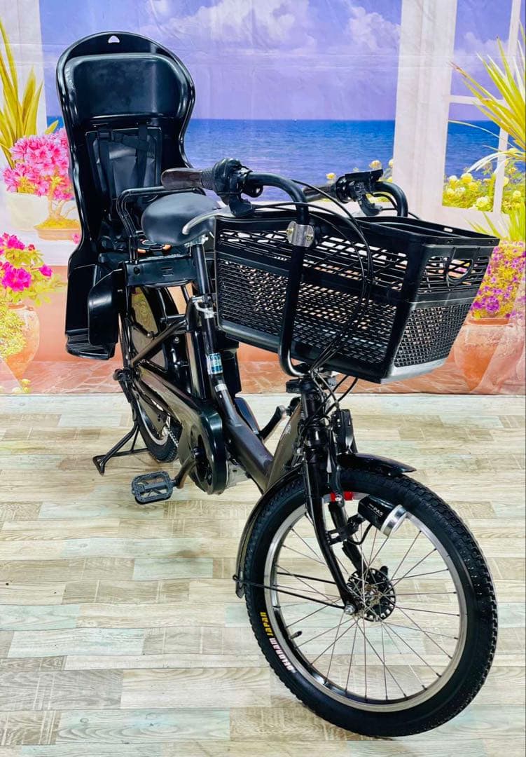 ヤマハパスキス⭐️人気モデル！子供乗せ電動アシスト自転車Y3032