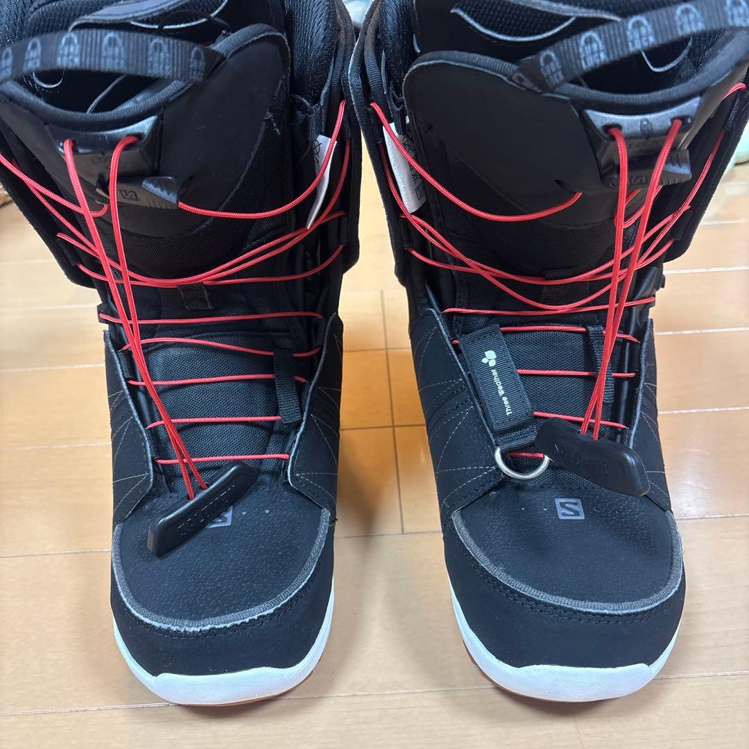 Salomon Launch スノーボードブーツ ブラック/レッド