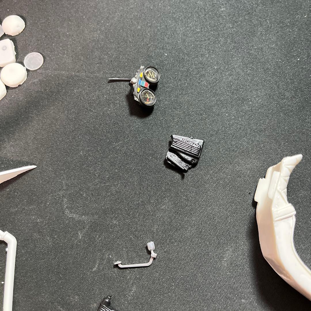 俺のマシン バイク プラモ 1/12 アオシマ CBX400F ジャンク