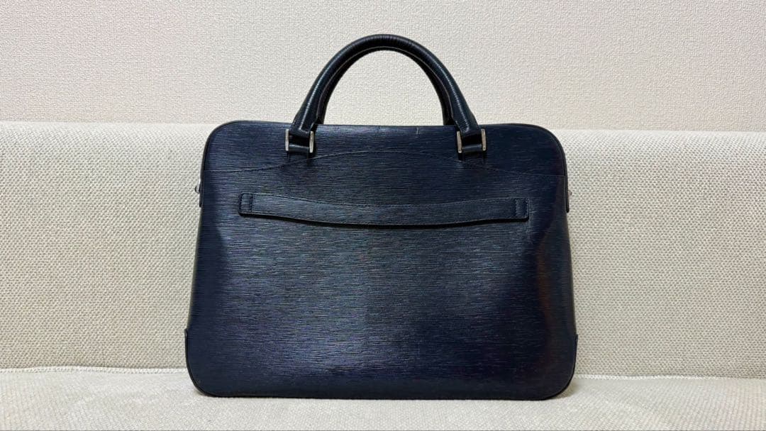 PELLE MORBIDA ペッレモルビダ　CA201 ビジネスバッグ　ネイビー