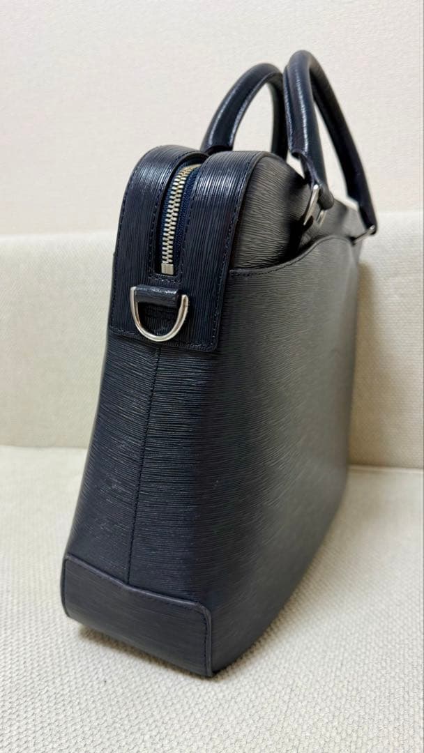 PELLE MORBIDA ペッレモルビダ　CA201 ビジネスバッグ　ネイビー