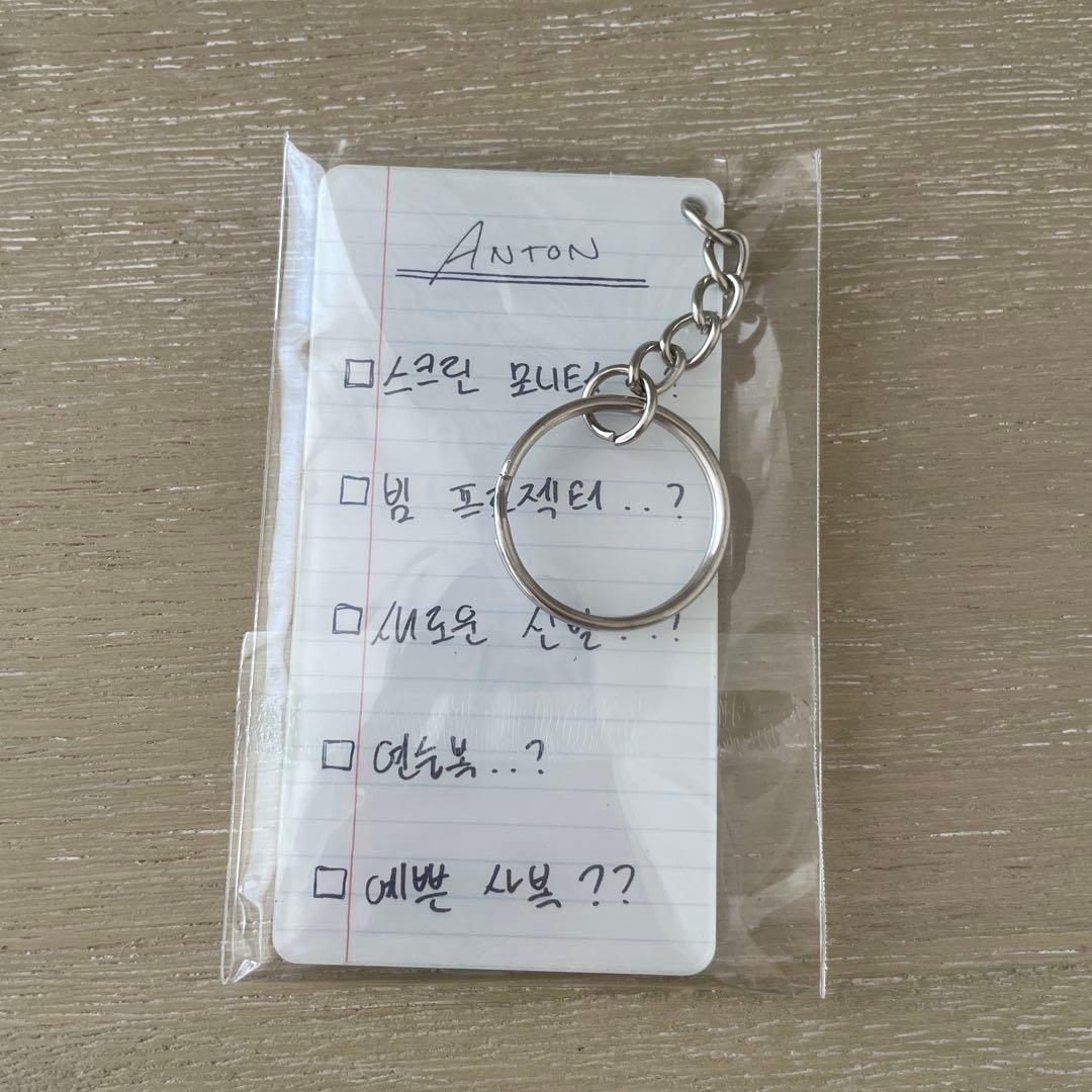 RIIZE アントン　D'ICON 写真集　ステッカー　ポスター　A B