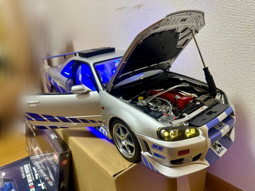 デアゴスティーニ ワイルドスピード R34 GTR
