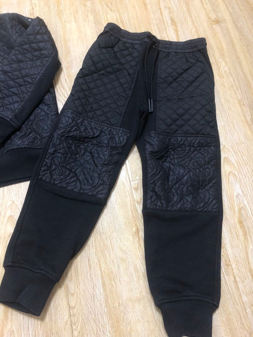専用　バーバリー　ブラック キルティングスウェットセット
