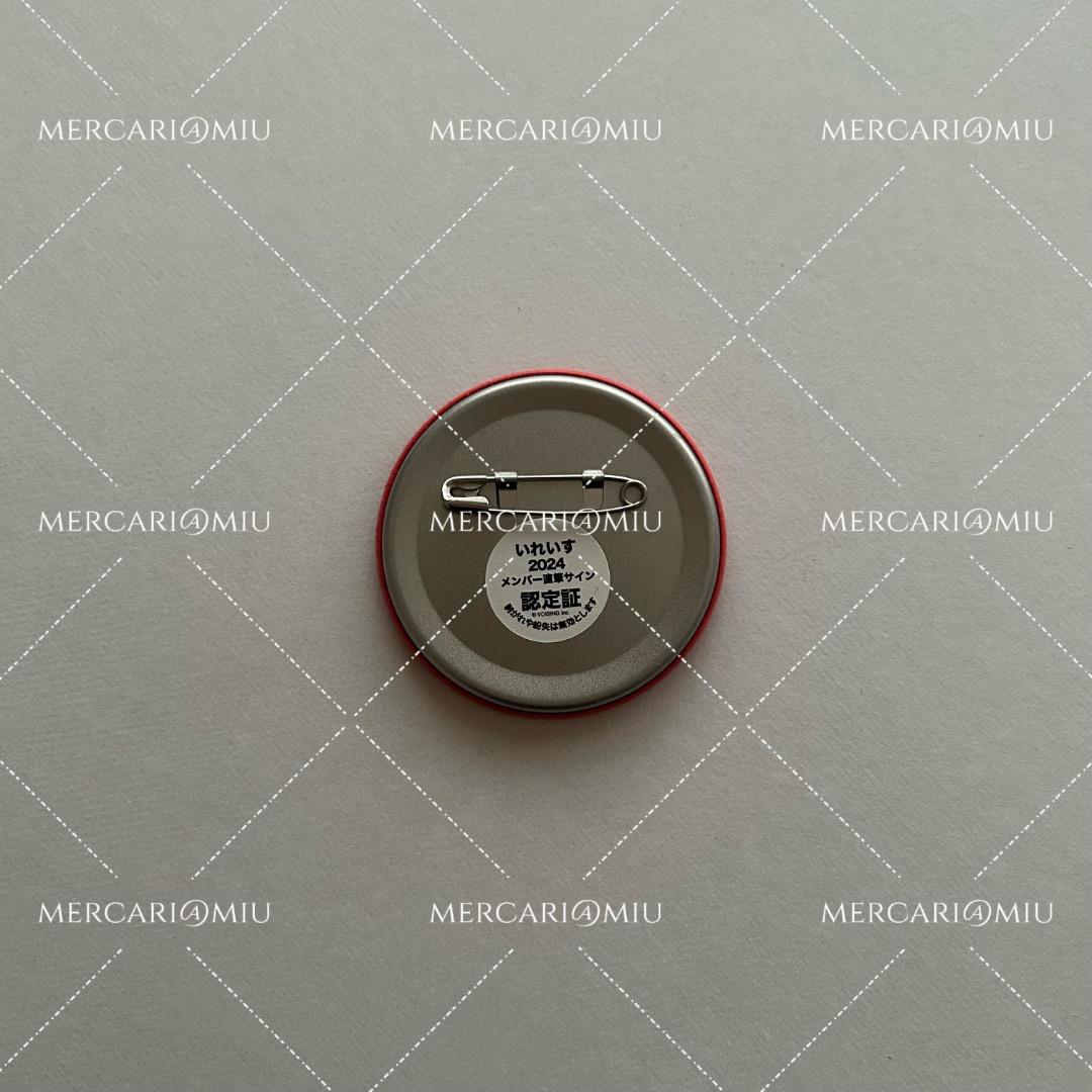 いれいす りうら アートボード 缶バッジ お正月 サイン入り ですとろ