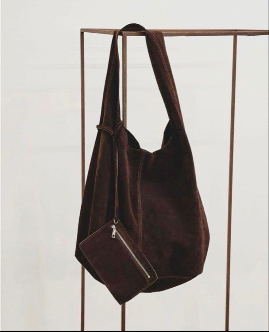 【新品】TODAYFUL Suede Leather Totebag