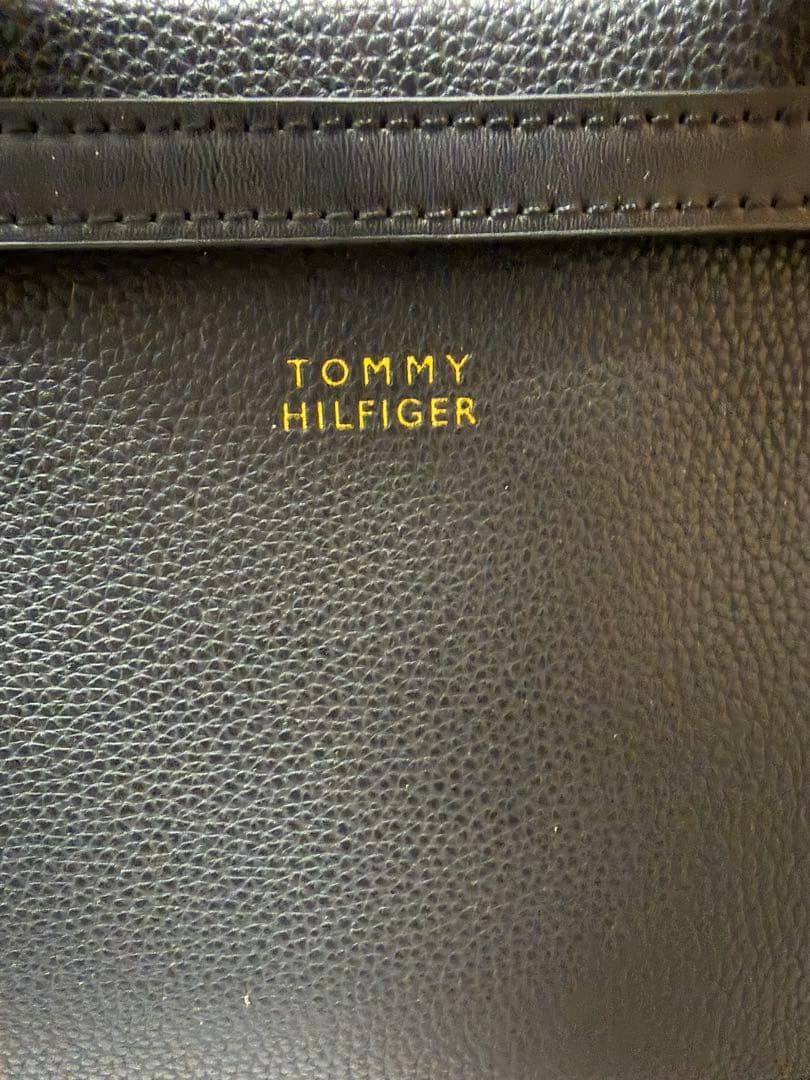 新品未使用品　トミー・ヒルフィガー 黒 レディース　ハンドバッグ