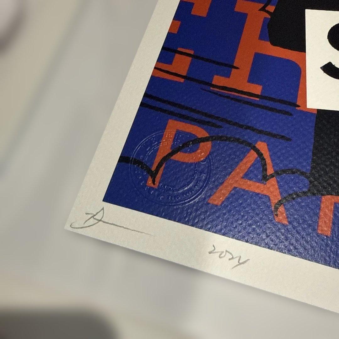 世界限定100枚　DEATH NYC スヌーピー　現代アートポスター　本物保証