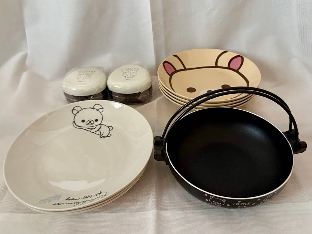 リラックマ ぬいぐるみと雑貨セット