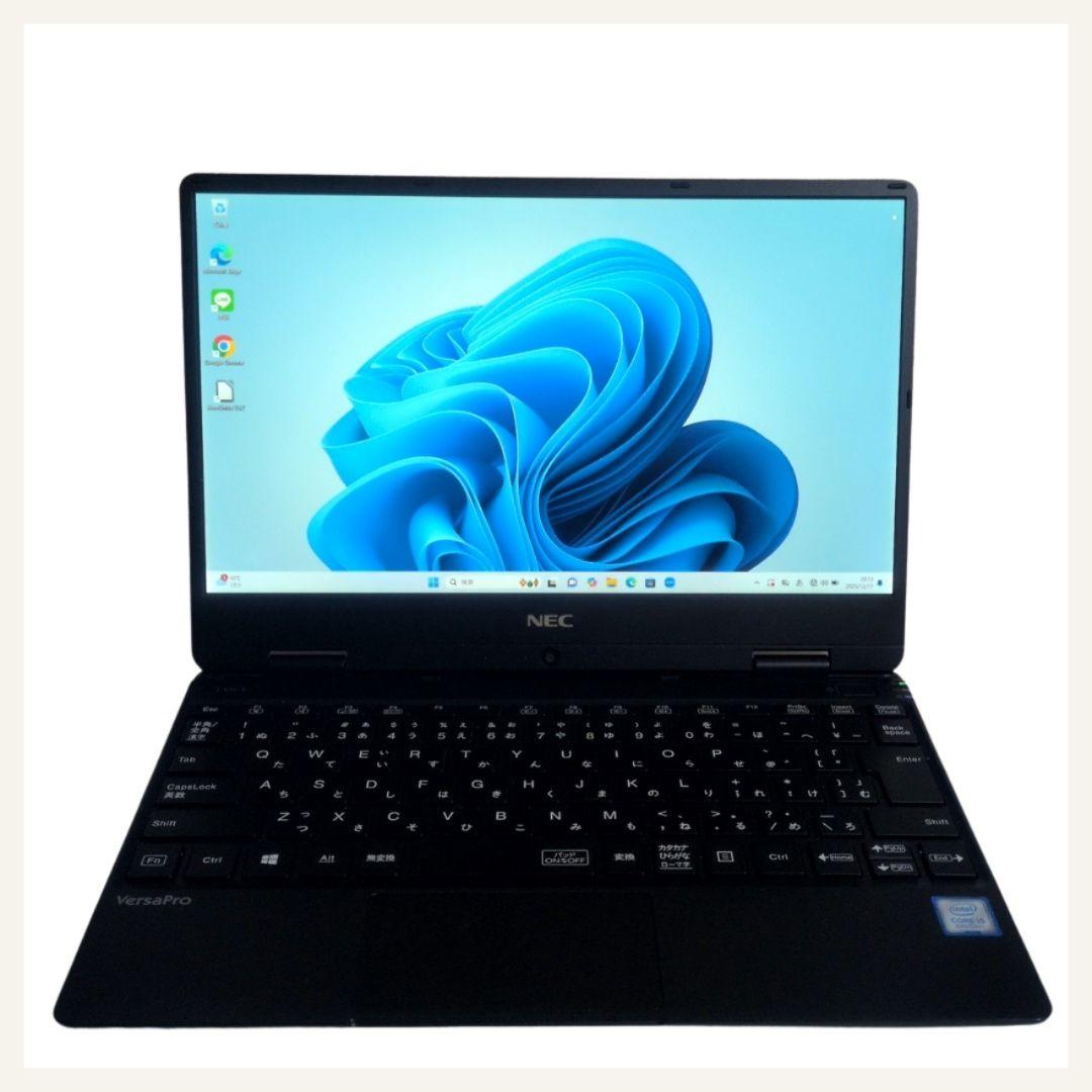 美品！Windows11✨️NEC製✨️快速SSD✨️持ち運びに便利なノートPC