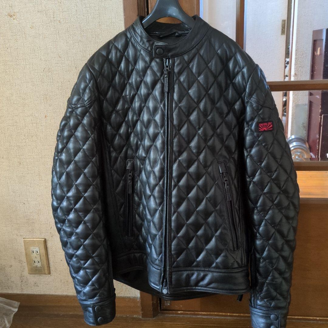 ユニオンジャップライダースダウンジャケットサイズMカラーブラック