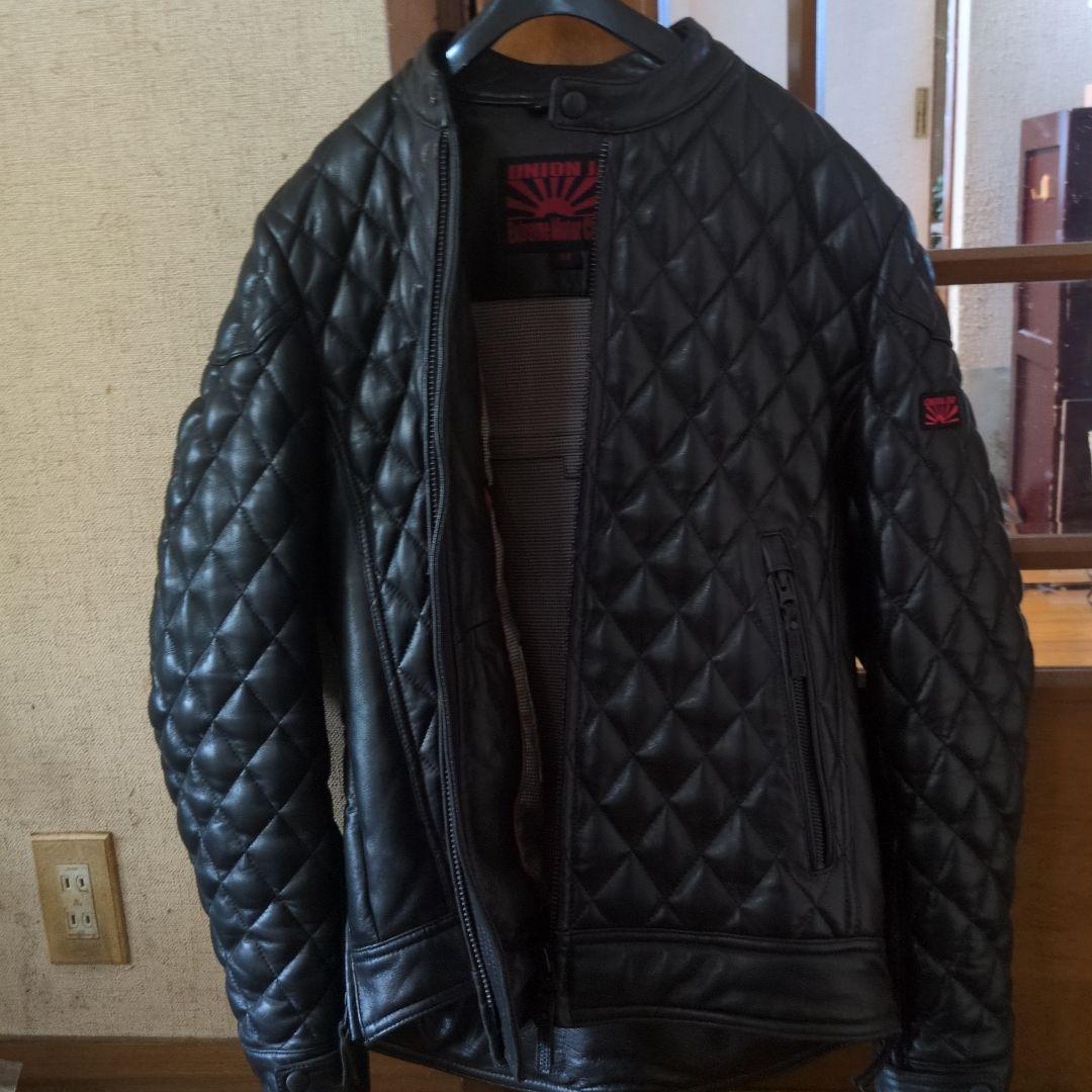 ユニオンジャップライダースダウンジャケットサイズMカラーブラック