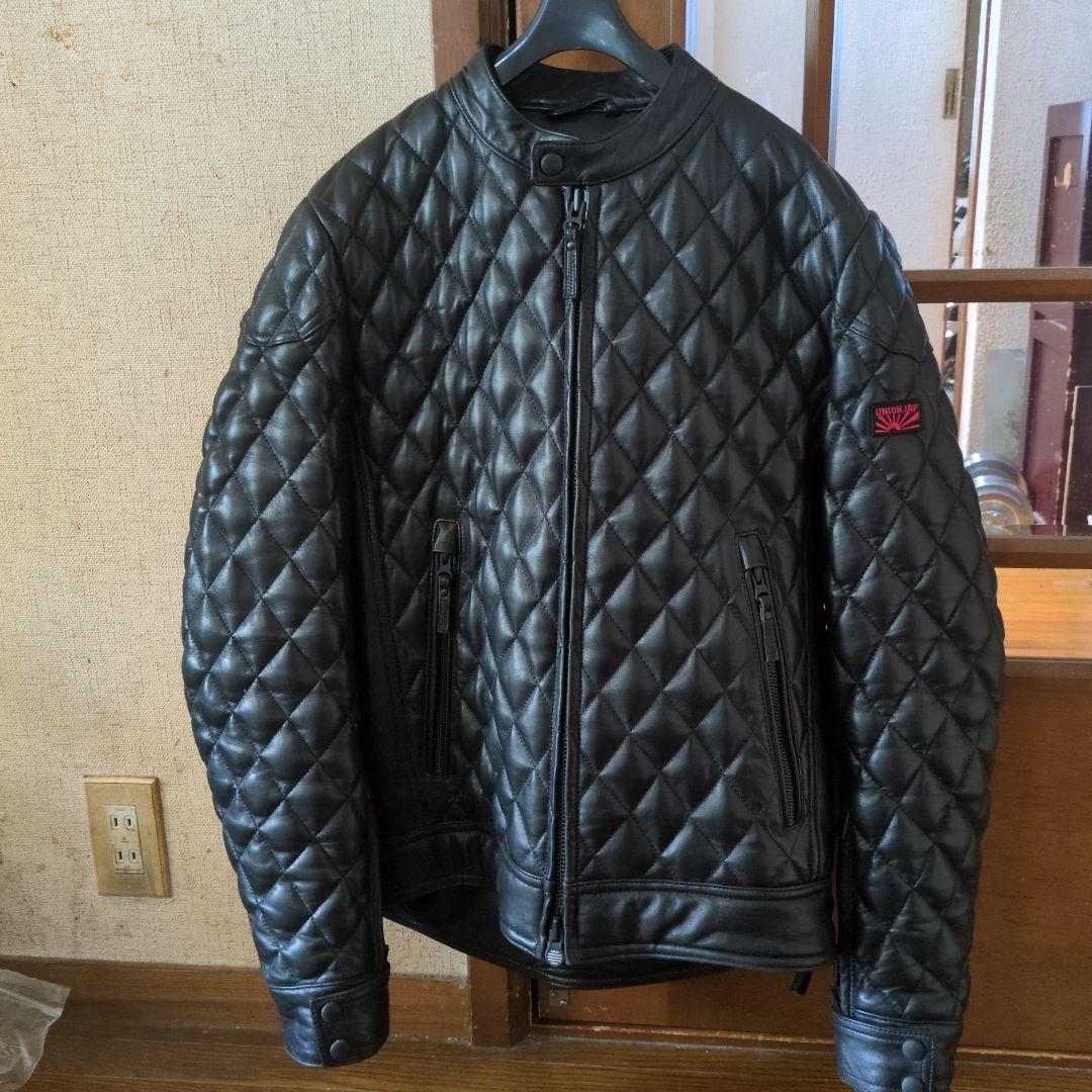 ユニオンジャップライダースダウンジャケットサイズMカラーブラック