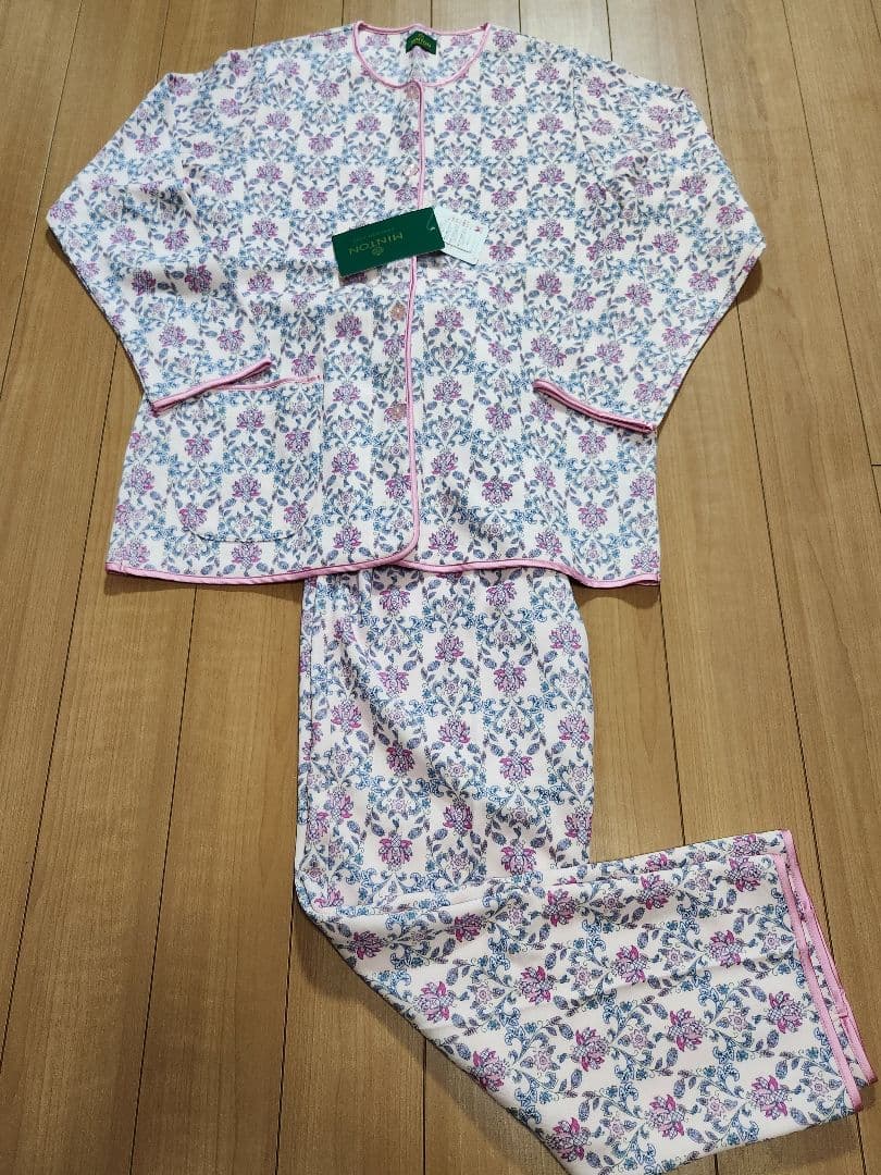 新品タグ付き　ワコール　ミントン　パジャマ　M