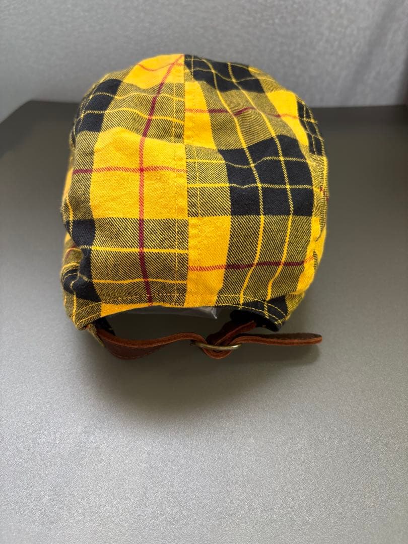 supreme チェック柄 ワークキャップ <No.070>