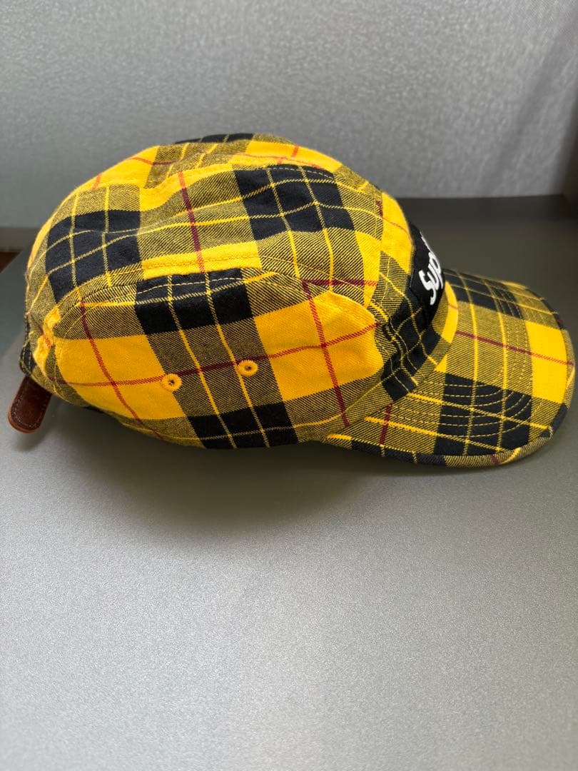 supreme チェック柄 ワークキャップ <No.070>