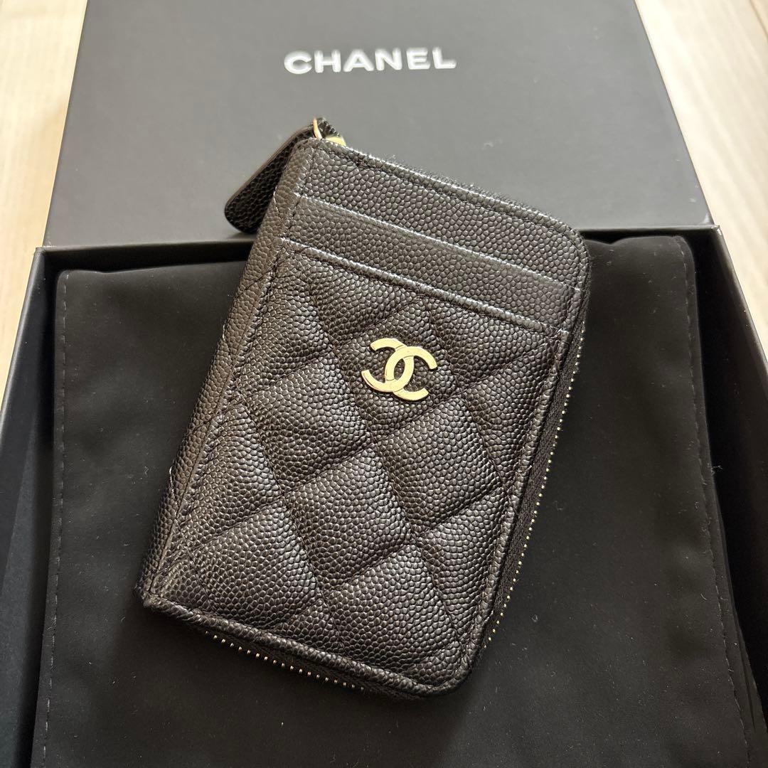 【最終お値下げ】CHANEL ブラック レザー ケース