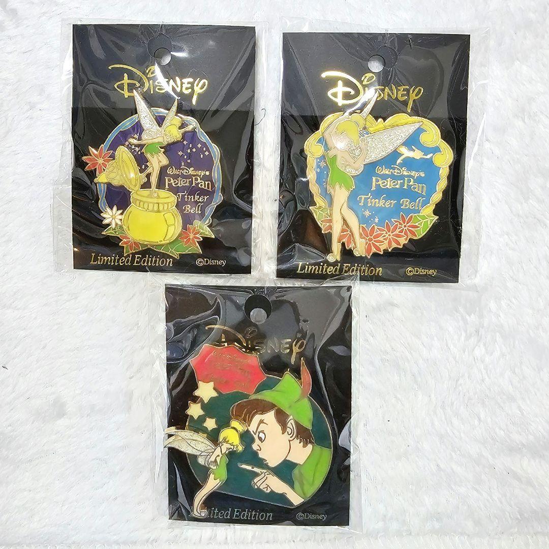 Disney ピーターパン ティンカーベル 限定ピンバッジ