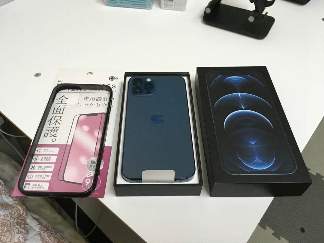 Apple iPhone 12 pro 128GB ミッドナイトブルー 本体